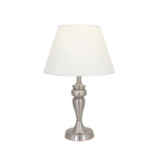 ***Hampshire T/Lamp 280mm Satin Chrome