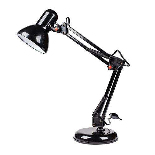 Adjustable T/Lamp Black E27 1x40w