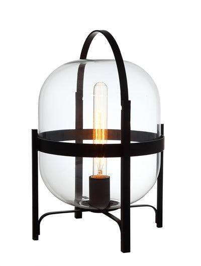 ***Hallstat T/Lamp 390mm Clear Glass