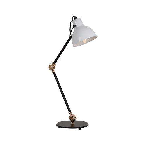 ***Siena Adjustable T/Lamp 180mm Black/Opal