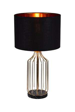 Sinatra T/Lamp 330mm Brass/Black