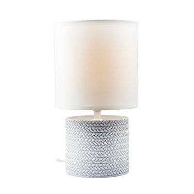 Valencia Table Lamp Grey E27 1x40w