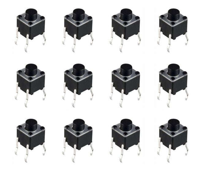 Pcb Tactile Switch 6x6 H=5.0 1 K/Bag Kfc A06 5.0