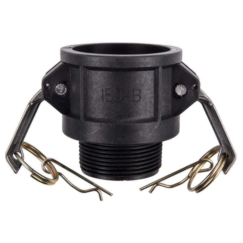 Camlock Pp Type B Female Coupler X Male Bsp 100 Mm