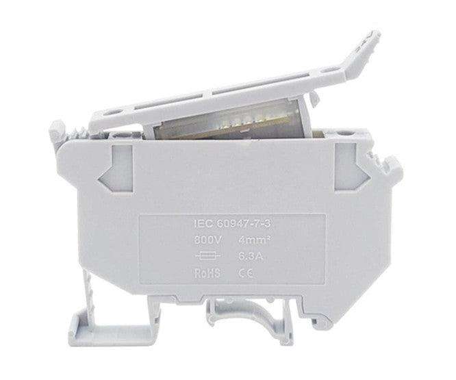 Terminal Block Din Fuse Holder 4mm Hesi Led Tbfh Vkk5 Hesi Led