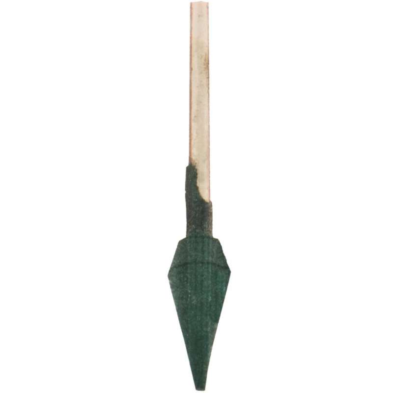 Mini Rubber Polishing Point 6.4 Mm Sharp Point 2.4 Mm Shank