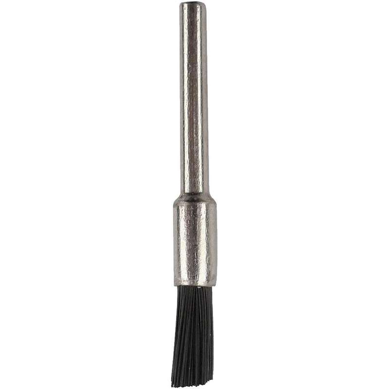 Mini Nylon Bristle Brush 3.2 Mm End 3.2 Mm Shank
