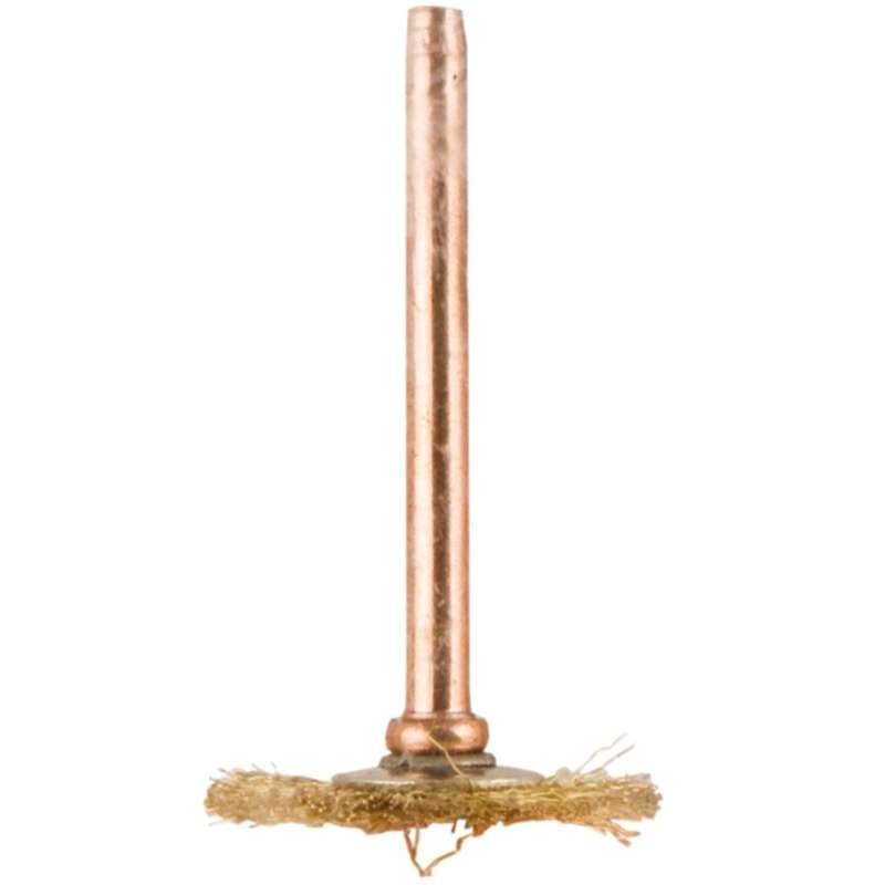 Mini Brass Brush 19.1 Mm Wheel 3.2 Mm Shank