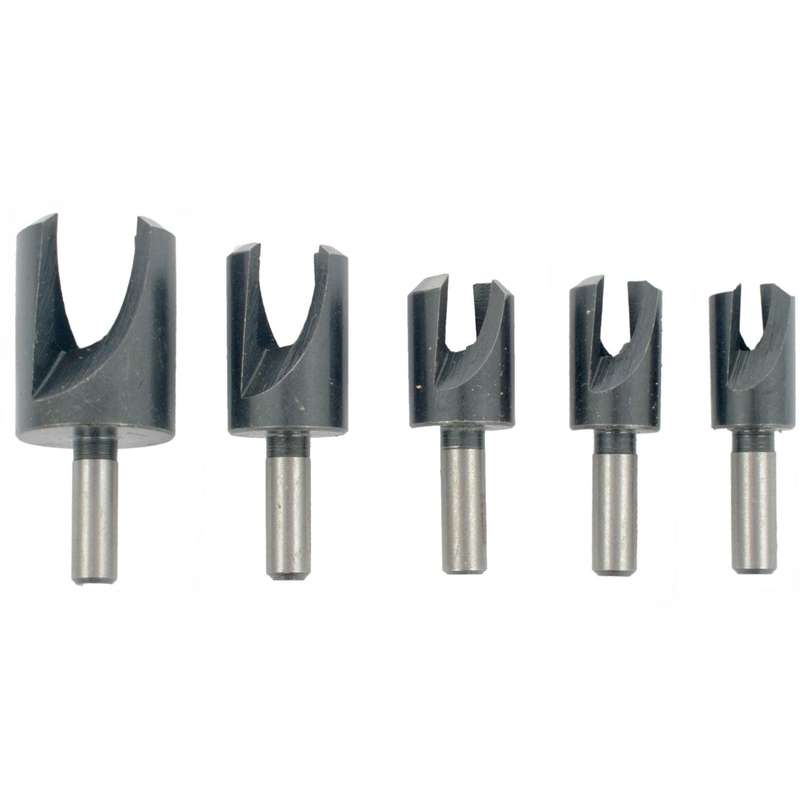 5 Pce Plug Cutter Set 6 8 10 12 16 Mm