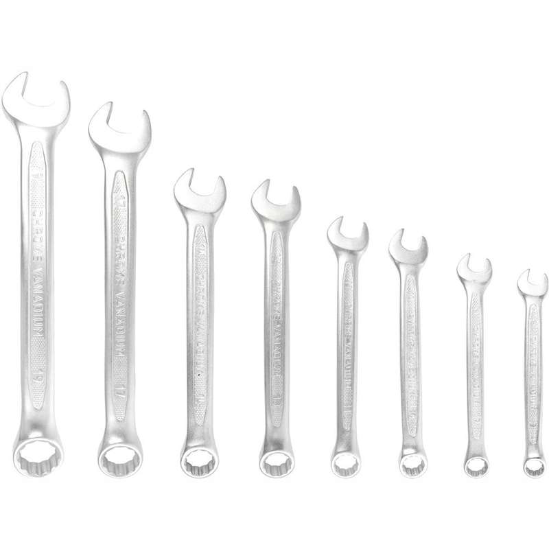 8 Pcs Combination Spanner Set 8 9 10 11 13 14 17 19 Mm