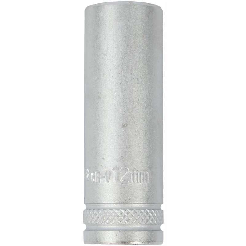 Socket 12 Mm 1/4' Dr Deep Socket Crv 12 Point
