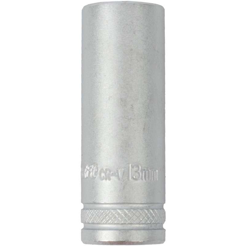 Socket 13 Mm 1/4' Dr Deep Socket Crv 12 Point