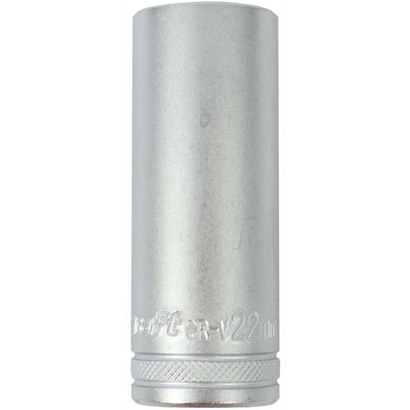 Socket 22 Mm 1/2' Dr Deep Socket Crv 12 Point