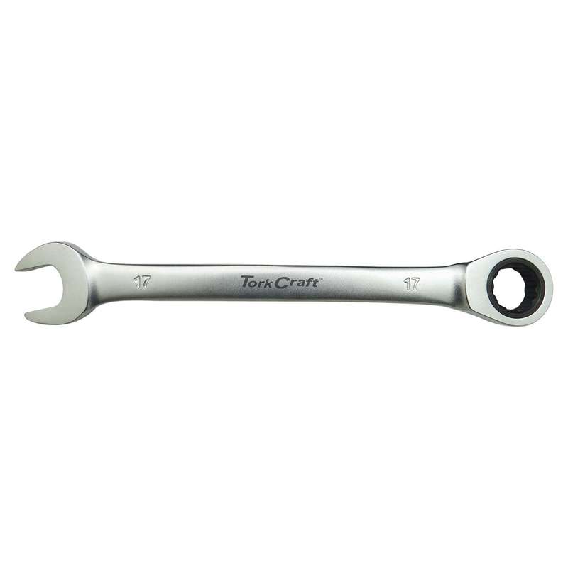 Combination Ratchet Wrench 17 Mm Fixed Head Spanner