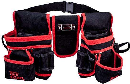 Tool Pouch Nylon With Belt 14 Pocket + Loops