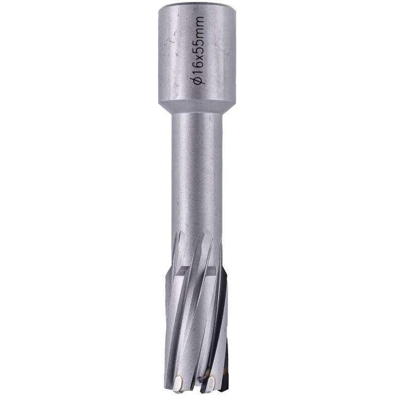 Annular Hole Cutter Tct 16 X 55 Mm Weld Shank 19.05 Mm