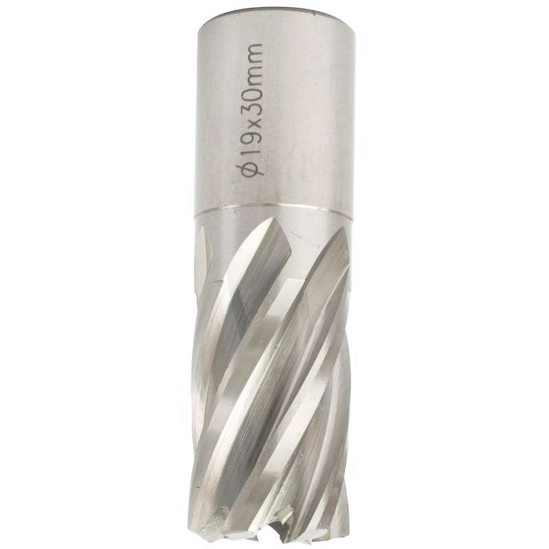 Annular Hole Cutter Hss 19 X 30 Mm Weld Shank 19.05 Mm