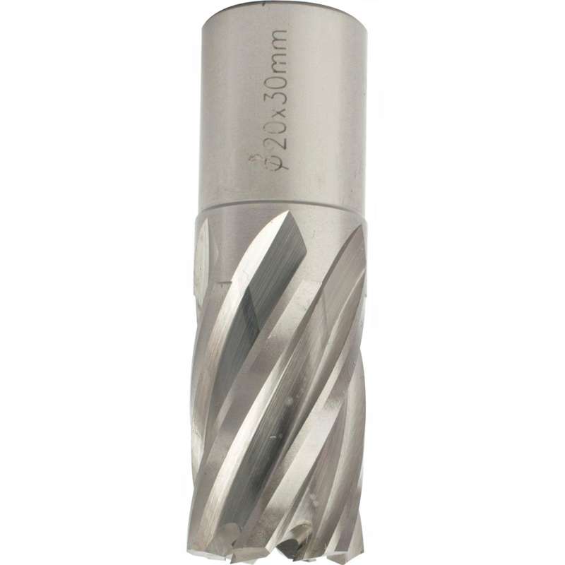 Annular Hole Cutter Hss 20 X 30 Mm Weld Shank 19.05 Mm