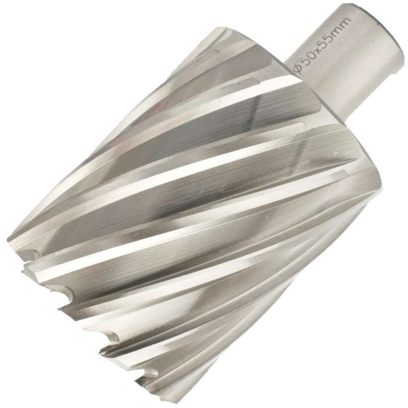 Annular Hole Cutter Hss 50 X 55 Mm Weld Shank 19.05 Mm