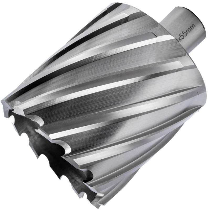 Annular Hole Cutter Hss 60 X 55 Mm Weld Shank 19.05 Mm