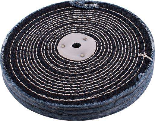 Colour Buff/Mop Stitched 200 Mm X 2 Section 20 Mm Thick