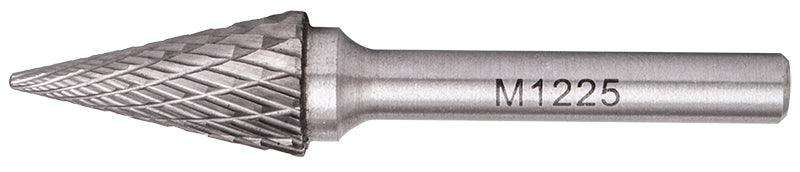 Rotary Burr Tungsten 12 X25 X6 Mm Conical Straight