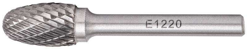 Rotary Burr Tungsten 12 X20 X6 Mm Rounded