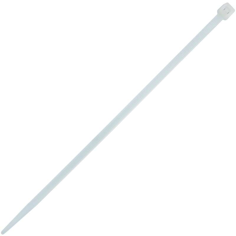 Nylon Cable Ties 4.8 Mm X 200 Mm White 100 Pc