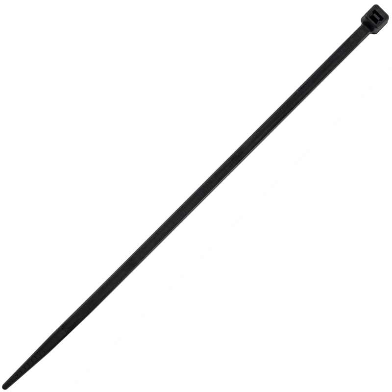 Nylon Cable Ties 4.8 Mm X 200 Mm Black 50 Pc