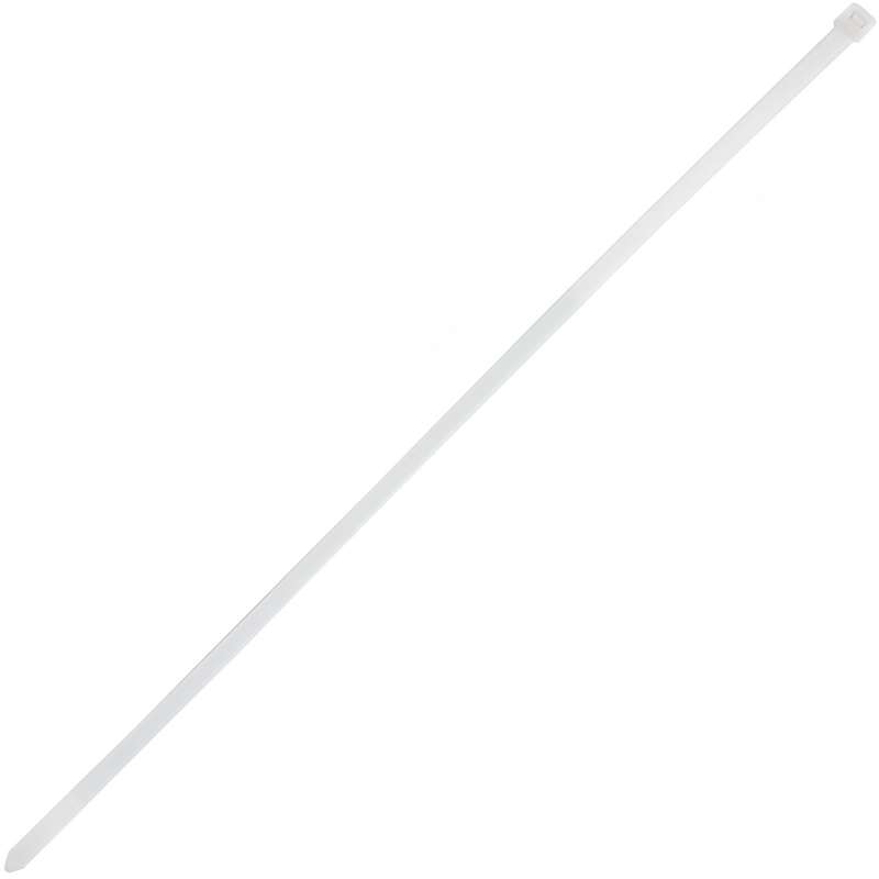 Nylon Cable Ties 7.6 Mm X 400 Mm White 100 Pc