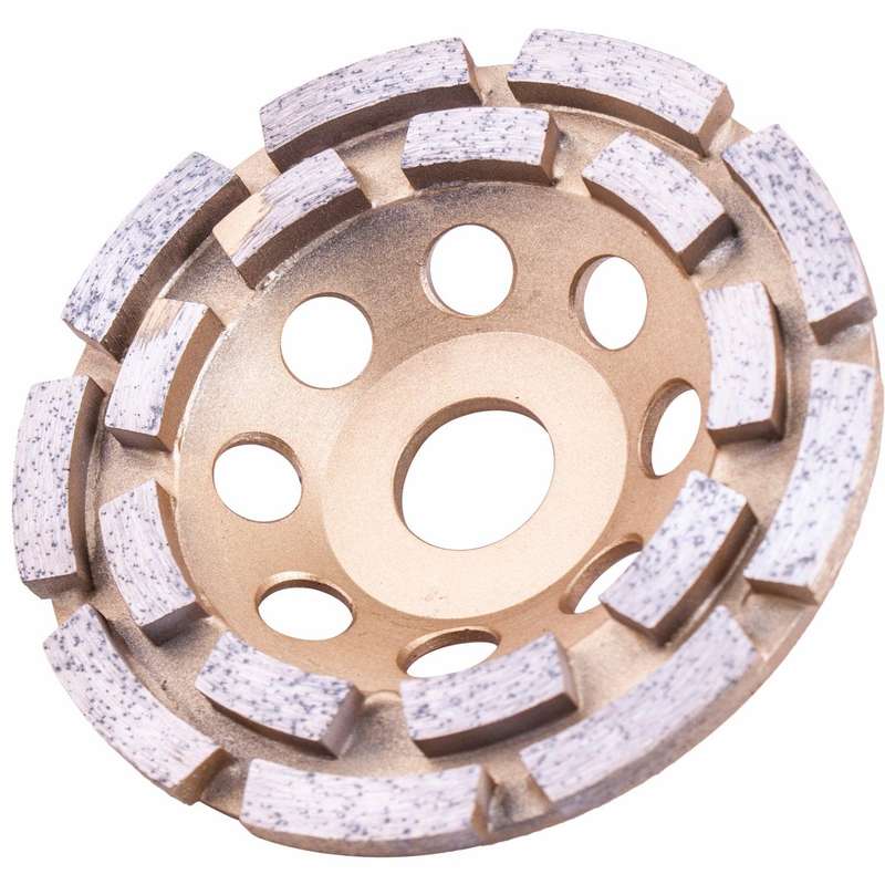 Dia. Cup Wheel 115 X 22.23 Mm Dbl Row Laser Welded