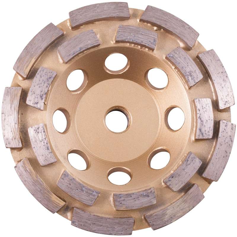 Dia. Cup Wheel 115 Mm X M14 Dbl Row Laser Welded