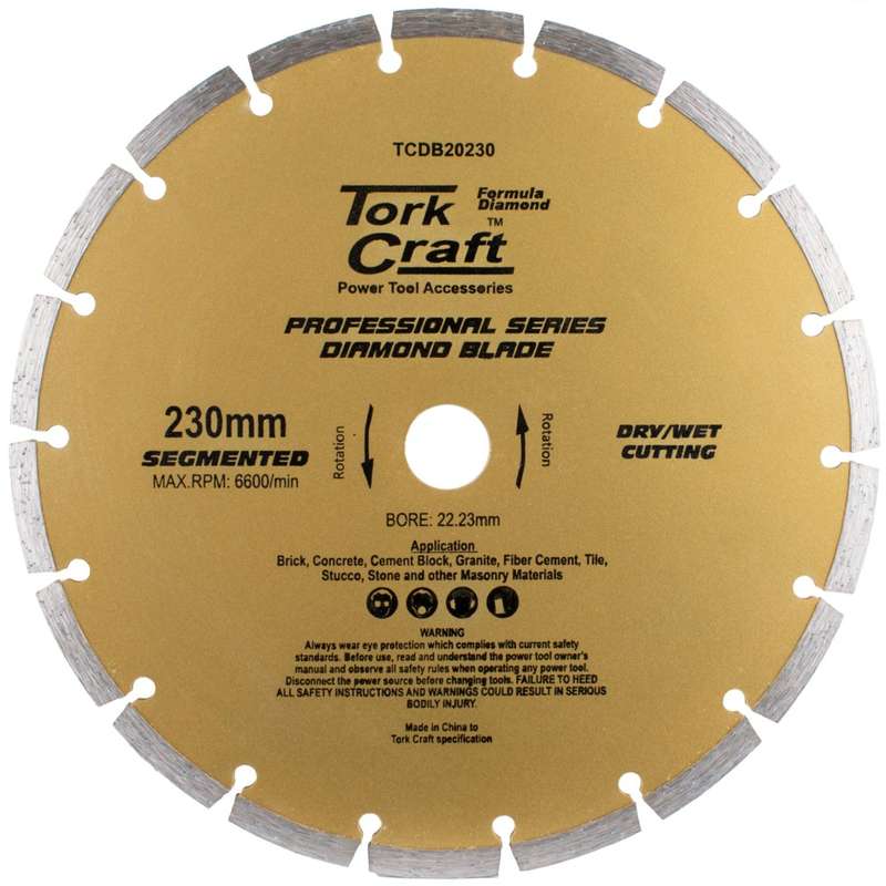 Diamond Blade 230 Mm Segmented Profesional