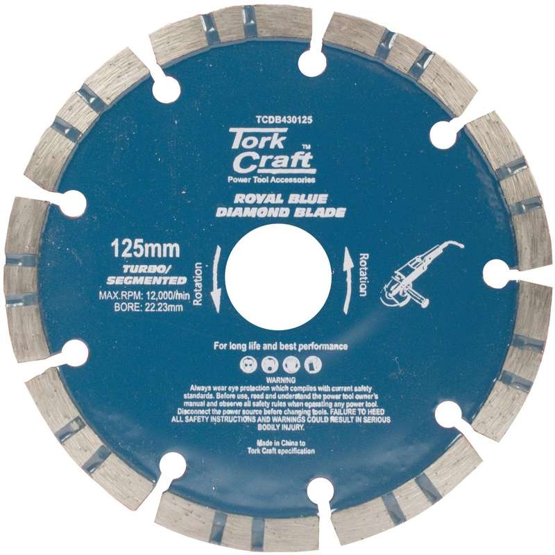 Diamond Blade 125 X 22.22 Mm Turbo/Segm.Laser