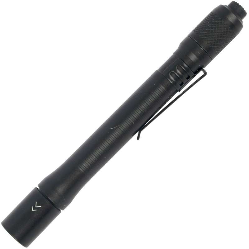 Torch Led Alum Focus Adj 100 Lm Blk Use 2 X Aaa Bat 2 Mode Flash Light