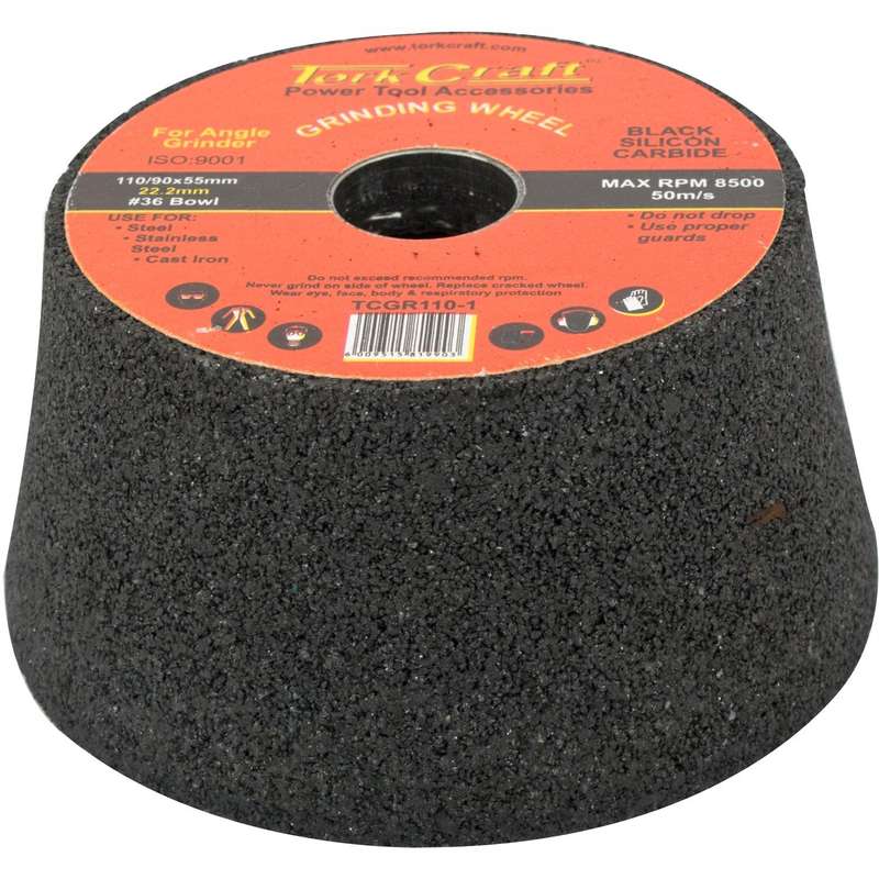 Grinding Wheel 110 X58 Mm M22 Bore Bowl#36 Angle Grinder