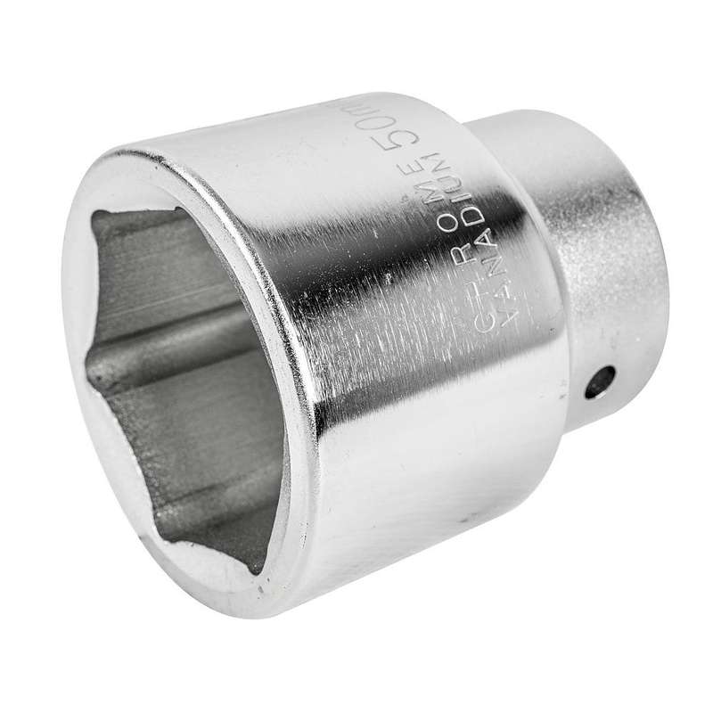Socket 50 Mm 1' Drive Crv Hex