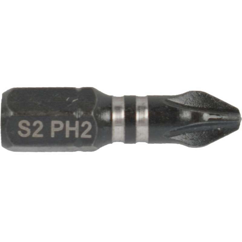 Impact Phil.2 X 25 Mm Insert Bit Bulk Ph2