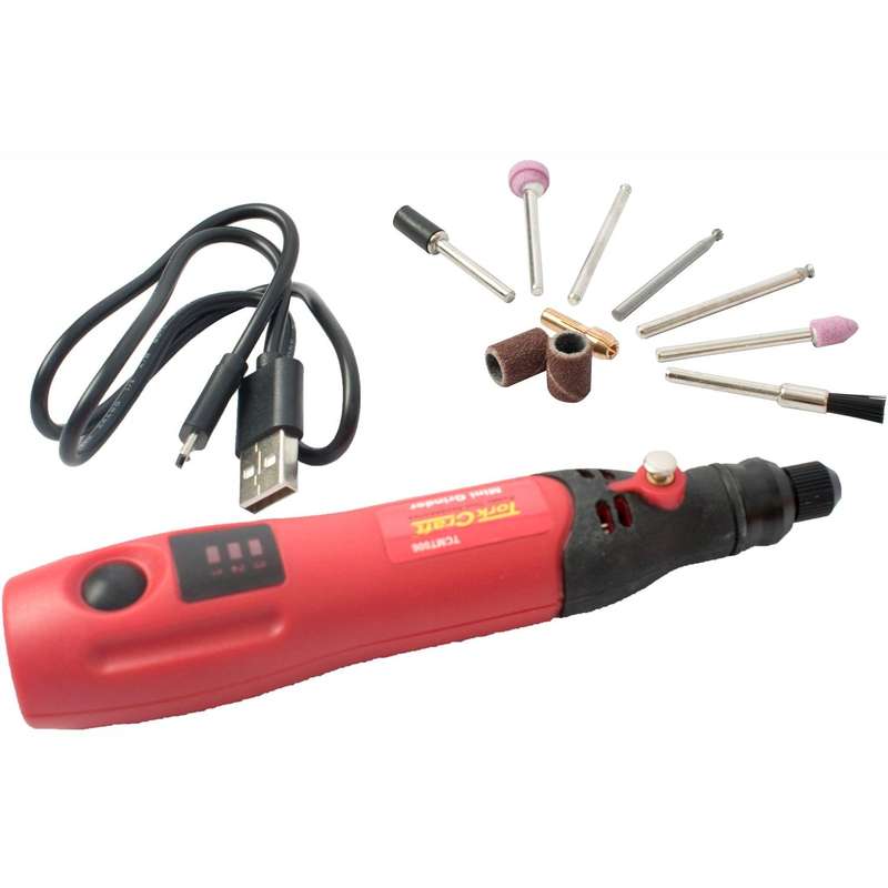 Mini Tool Set Cordless 3.7 V Li Ion Usb Recharable C/W Accesories
