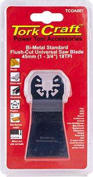 Quick Change Flush Cut Universal Saw Blade 45 Mm(1 3/4')18 Tpi