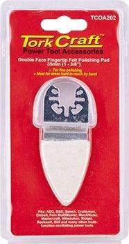 Quick Change Base & Arbor 35 Mm D/F Fingertip Felt Polishing Pad