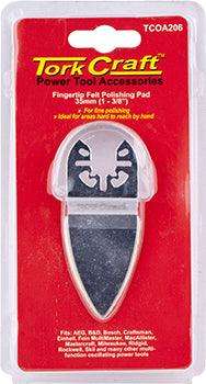 Quick Change Base & Arbor 35 Mm Fingertip Felt Polishing Pad