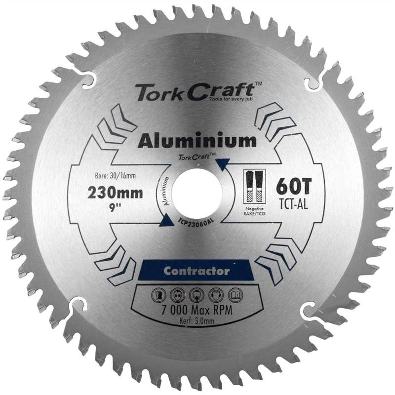 Blade Contractor Alum 230 X 60 30 16 Circular Saw Tct