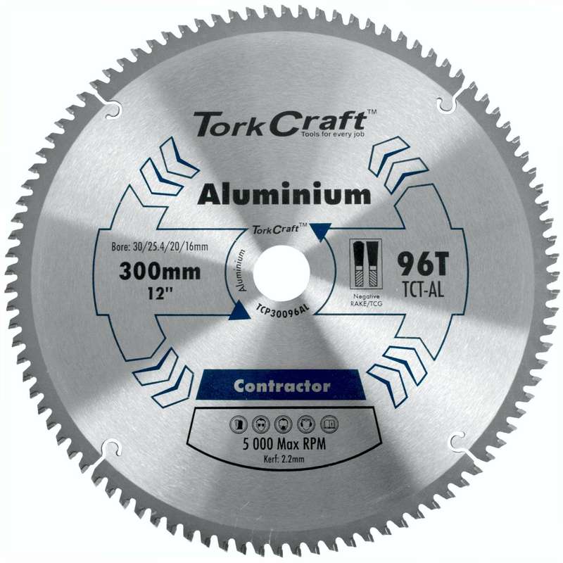 Blade Contractor Alum 300 X 96 T 30/1/20/16 Circular Saw Tct