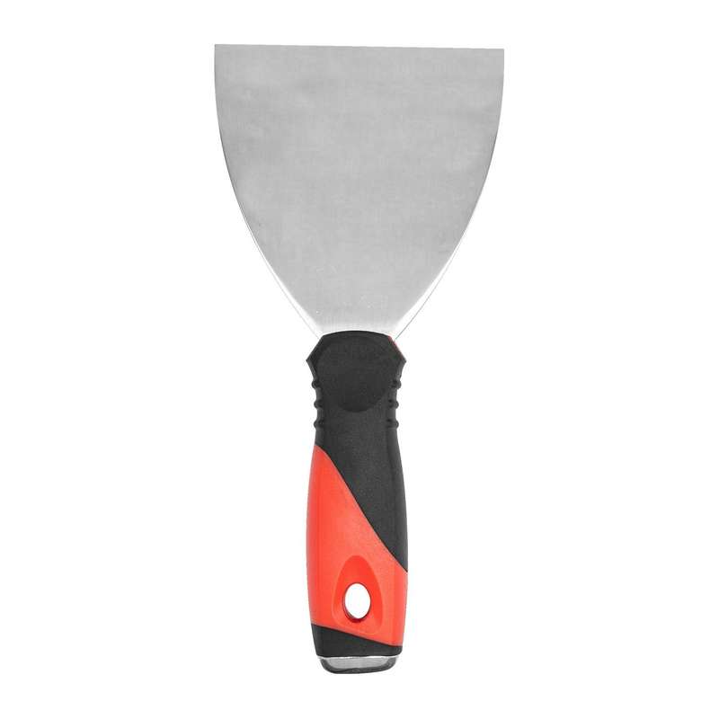 Putty Knife 100 Mm S/Steel Blade Soft Grip Steel Cap
