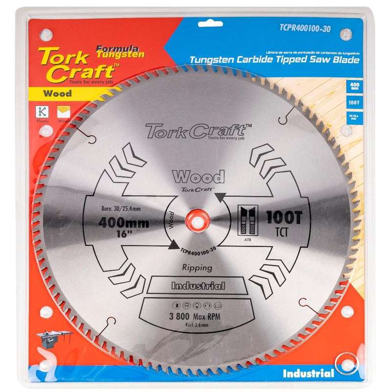 Blade Tct 400 X 100 T 30/1 Profesional Industrial