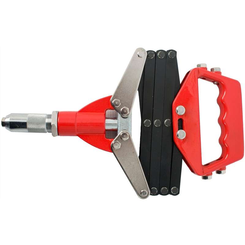 Lazy Tong Hand Pop Riveter 6.4 Mm Max 3 Jaw H/Duty