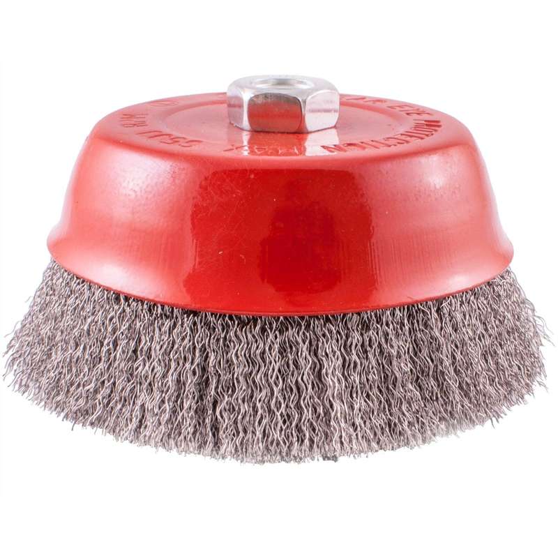 Wire Cup Brush 150 X M14 Crimped Stainless Steel Tcw