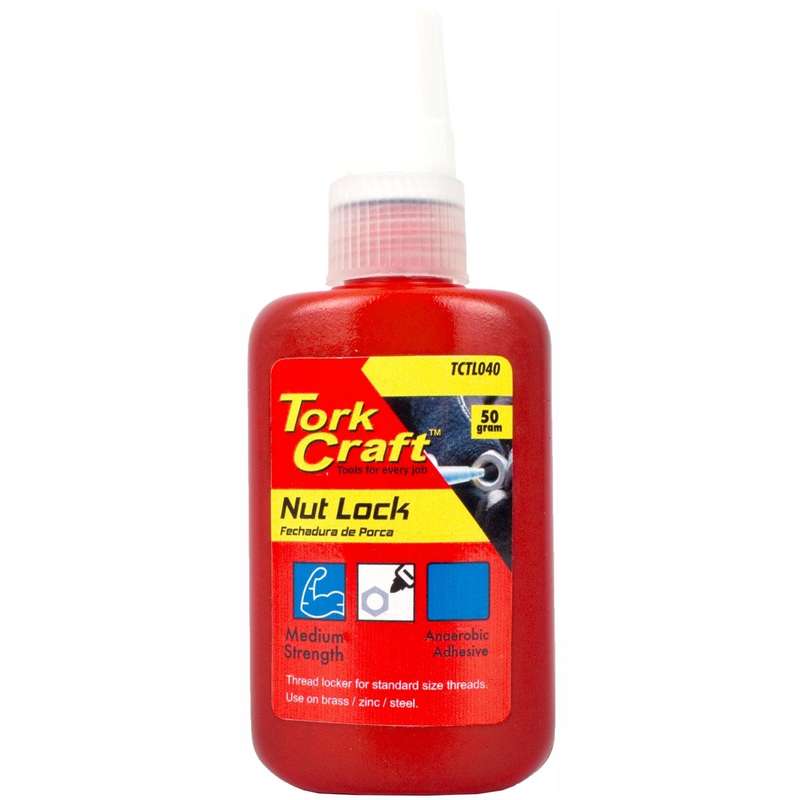 Nut Lock Medium Strength For Std Sized Threads Blue 50 G