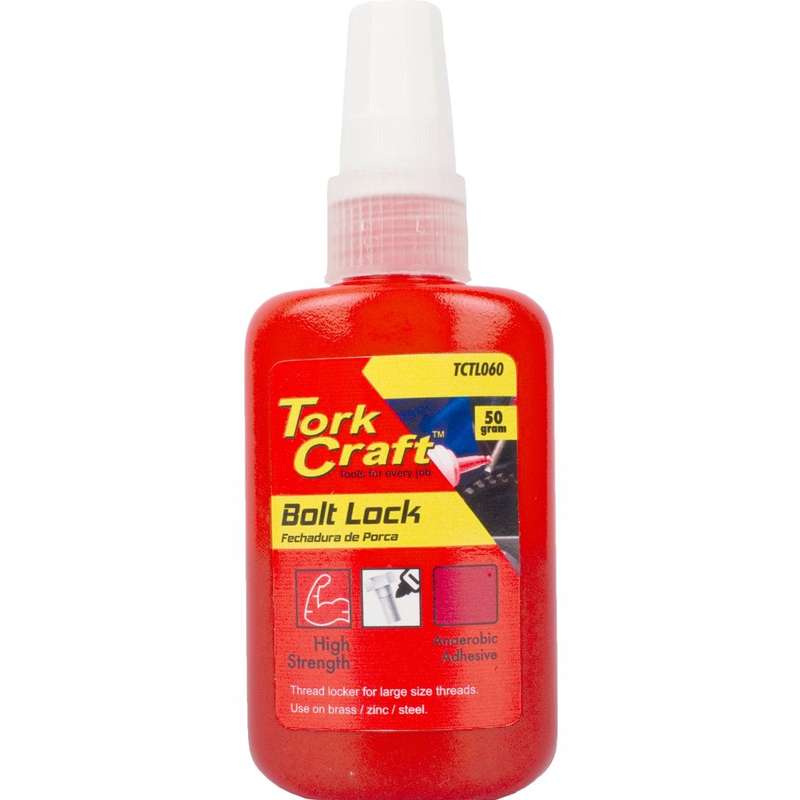 Bolt Lock High Strength For Large Sized Threads Red 50 G